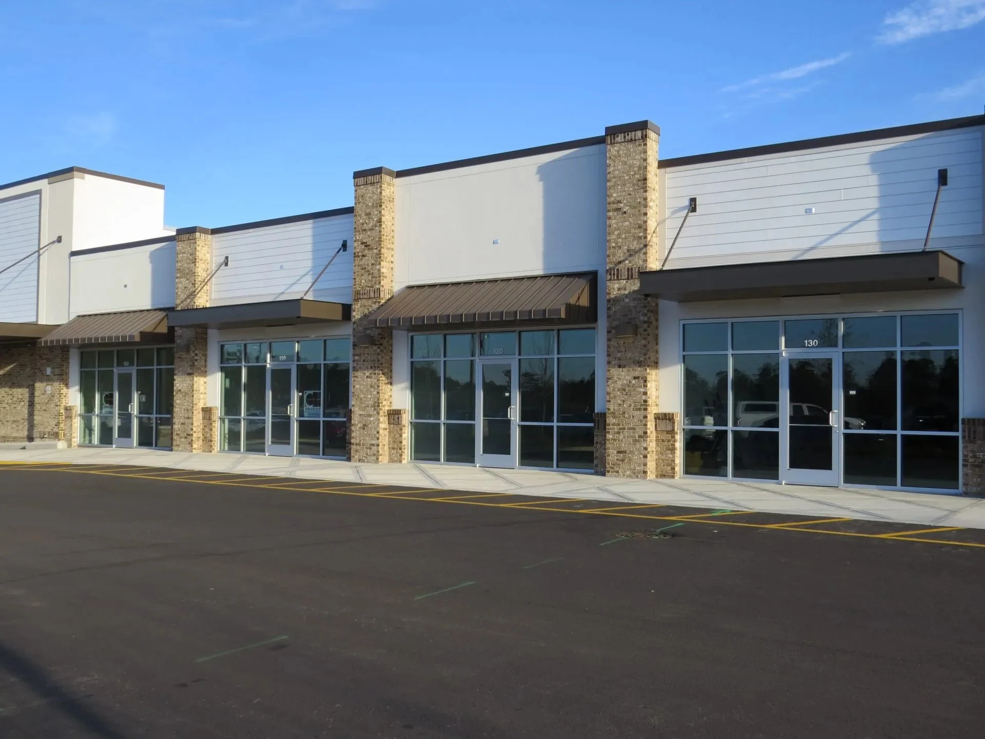 Multi-Tenant Retail Strip Roofing in Asheville, NC